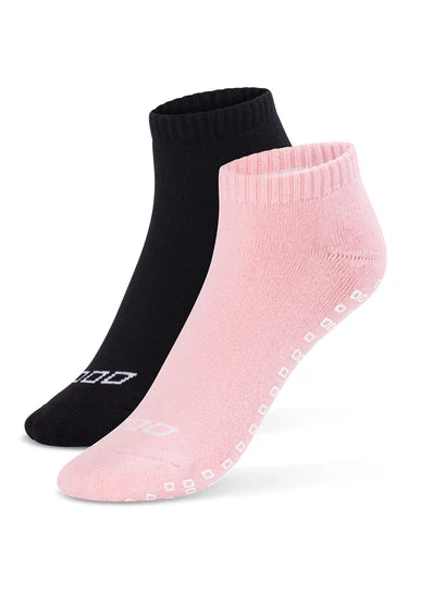 2PK PILATES GRIP SOCKS
