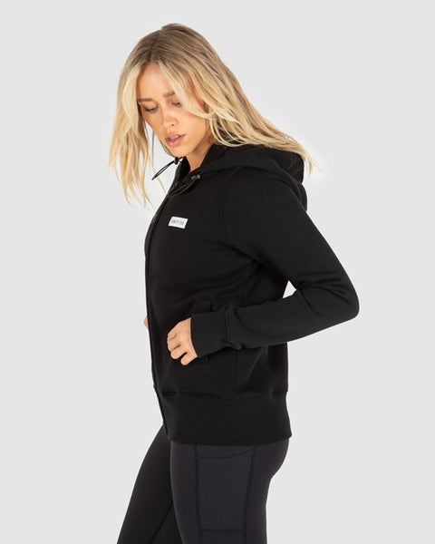 LADIES FLEECE HOODIE LATCH