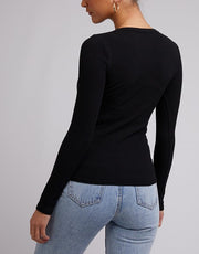 RIB LONG SLEEVE