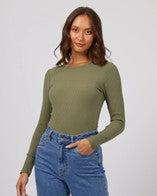 RIB LONG SLEEVE