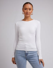 RIB LONG SLEEVE