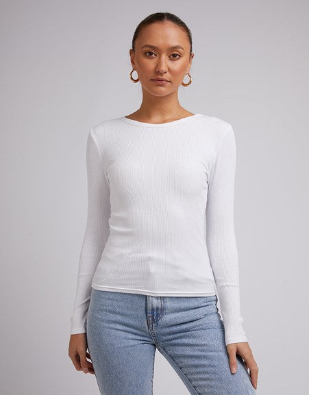 RIB LONG SLEEVE