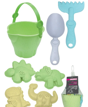 ECO OCEAN BEACH TOY SET-7 PCE