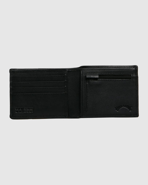 DIMENSIONS 2IN1 LEATHER WALLET